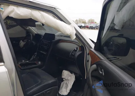 2022 Nissan Armada Sl 4Wd from USA, damaged, VIN JN8AY2BD8N9677507